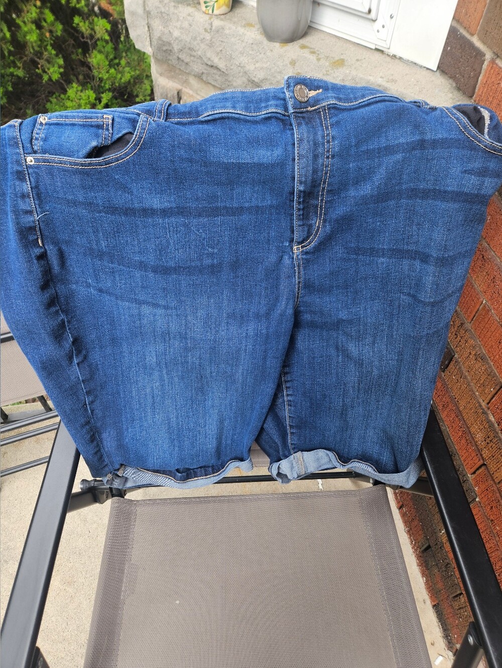 Penningtons Long Jean Shorts - Picture 1 of 4